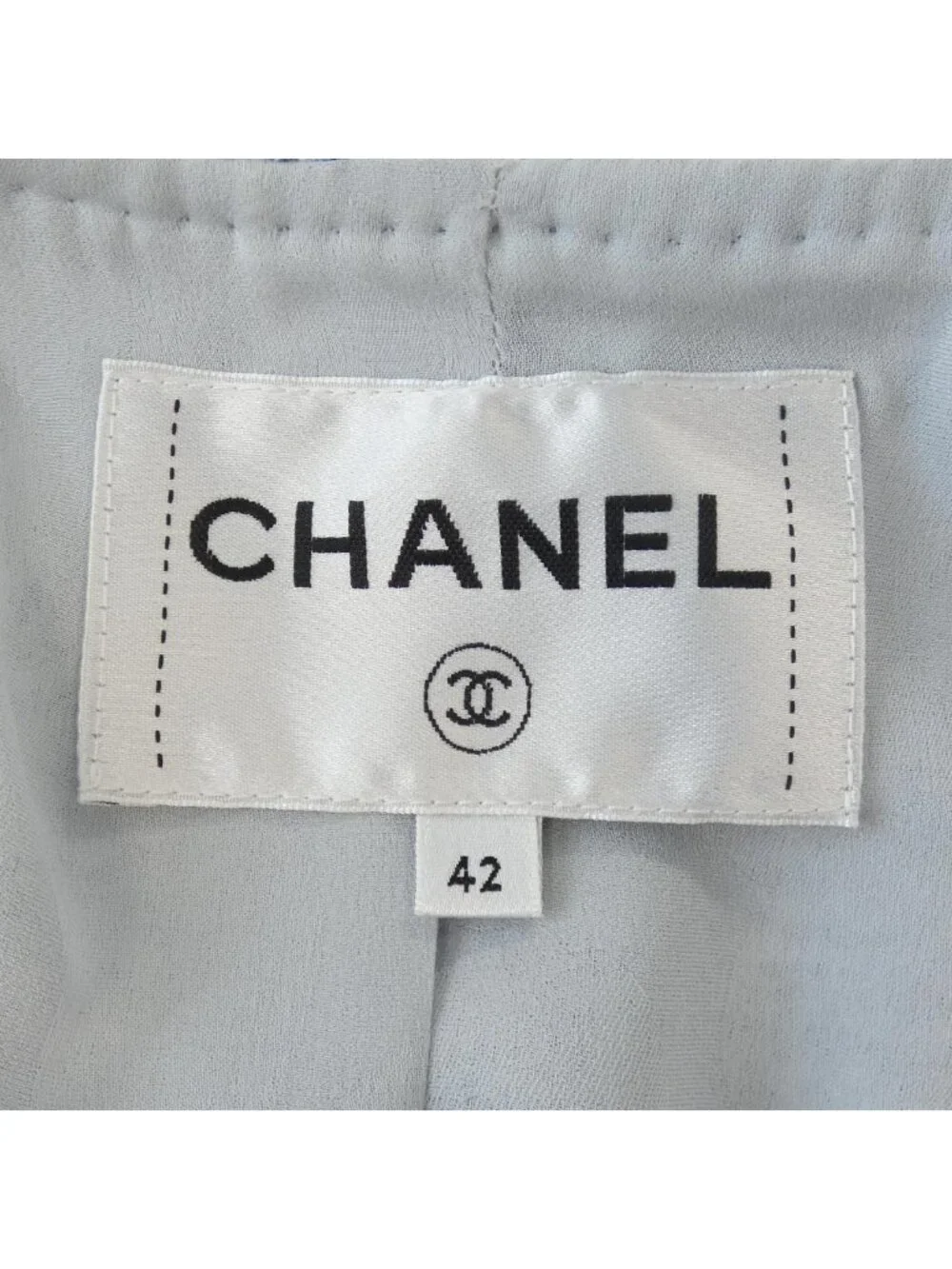 Chanel 19C Coat Gray